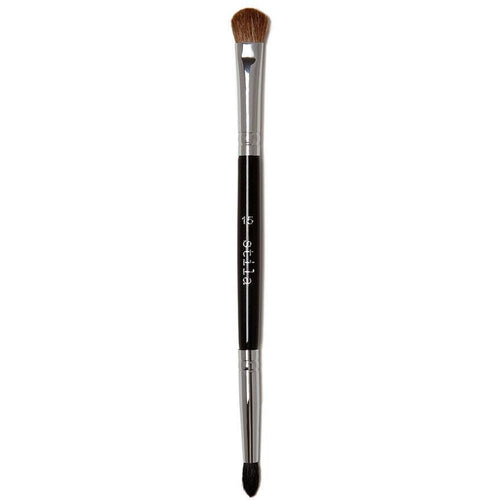 #15 Double-Sided Crease and Liner Brush-Makeup Brushes-The Beauty Editor